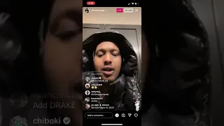 1hunnid GGG on live DRAKE in the comment section