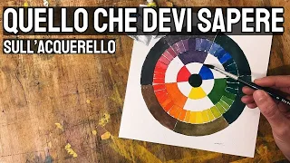 Quello che devi assolutamente sapere sull'acquerello