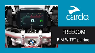 FREECOM: Pairing  BMW's TFT Tutorial