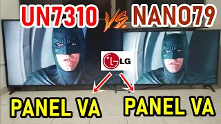 LG UN7310 (Panel VA) vs LG NANO79 NanoCell (Panel VA) ¿Cuál Smart TV es mejor para este 2021?