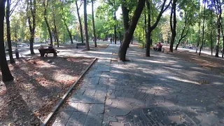 Город Днепр 1531 Парк имени Шевченка Прогулка Днепропетровск Dnepr City Shevchenko Park Walking