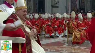 Archbishop Gabriel  Malzaire receives his pallium