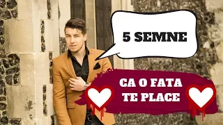 5 SEMNE CA O FATA TE PLACE l FARA SENS TV ( 5 signs a girl likes you)