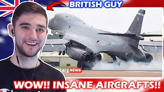 British Guy Reacts to Top 7 Badass Planes of the US Military