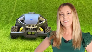 RoboUP robot lawn mower: CES 2024