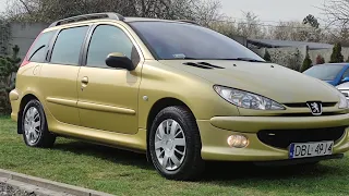 Peugeot 206 kombi, 2003.rok, 1.4 benzyna, 193 tys km.