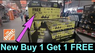 NEW 🔥 Ryobi Days 👉 Buy 1 Get 1 FREE @ Home Depot