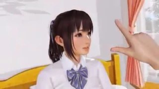 VR Kanojo Virtual Reality Girlfriend massage in VR