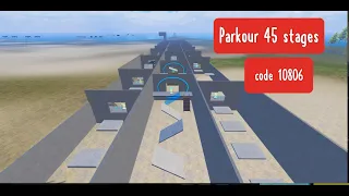 Parkour 45 Stages Pubg Mobile Gameplay | How to win 45 stages Parkour #pubg #pubgmobile