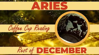 Aries WHAT YOU DESIRE Is On It’s Way! Turkish Coffee Cup Reading | Rest of December
