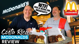 We try MCDONALD'S in Costa Rica, Is This a JOKE!?
