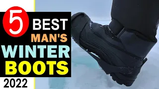 Best Winter Boots for Men 2022 🏆 Top 5 Best Man's Winter Boots Review