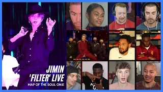 BTS Jimin - 'Filter' Live Performance - Map of the Soul ONE Reaction Mashup