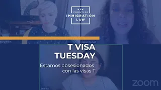 Martes de Visa T 🗽 -  Estamos obsesionados con las visas T