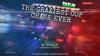 The Craziest Cop Chase Ever!!! (NFS UNBOUND)