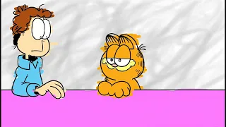 garfield but it's sus animation