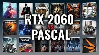 RTX 2060 vs GTX 1070 vs GTX 1070 Ti vs GTX 1080 Benchmarks | 53 tests