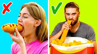 WHEN YOU REALLY LOVE FOOD || 5-Minute Recipes Hacks For Foodies