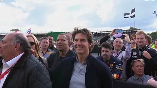 Tom Cruise With Papa Perez and Papa Hamilton