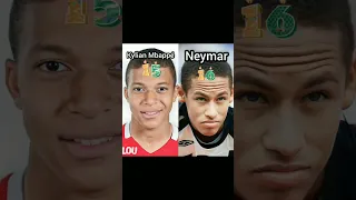 MBAPPÉ AND NEYMAR 🇨🇵🇧🇷🔥 OVER THE YEARS #mbappe #neymar #kylianmbappe #neymarjr #psg #football #short