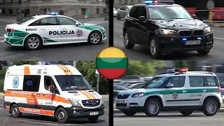 [Lithuania] Police and Ambulance in Vilnius (collection)