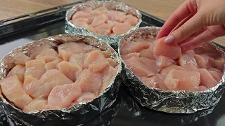 Don't cook chicken breasts until you see this recipe! Tasty and easy!