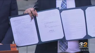 Mayor Adams signs Times Square gun free zone into law