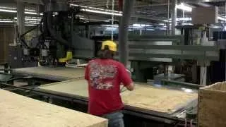 Example of Bernhardt Router saw dust cleanup process