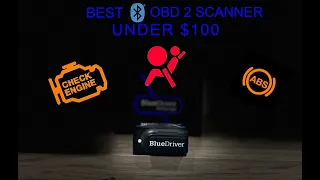 BlueDriver wireless OBD2 scan tool review ( Reads engine , abs , airbag , trans, codes and more )