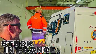 Normandy Motorhome CHERBOURG France - POOLE  England Brittany Ferries We Are STUCK!