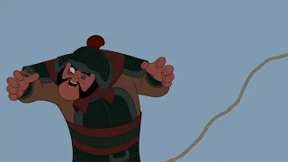 Mulan 1998 film Mountain Fight Part 2