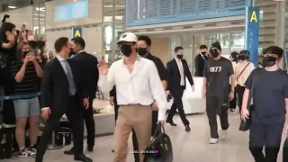 BTS arrival at Incheon Airport|| hear the scream of Armys😳😳