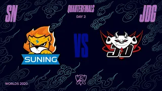 SN vs JDG | Quarterfinal Game 1 | World Championship | Suning vs. JD Gaming (2020)