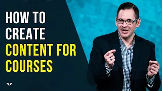 How To Create Content For Your Course With This Simple Exercise | Jason Goldberg