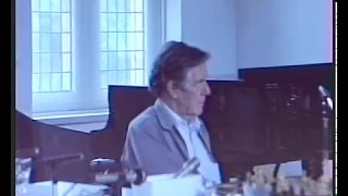 John Cage in gesprek met Misha Mengelberg