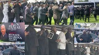 Mahama & Bawumia On The DanceFloor @ Fmr Pentecost Chairman,Apostle Dr.Michael Kwabena Ntumy Funeral