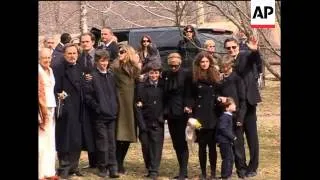 Funeral service for actress Natasha Richardson