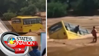 23 nalunod matapos lumubog sa ilog ang sinasakyang bus | SONA