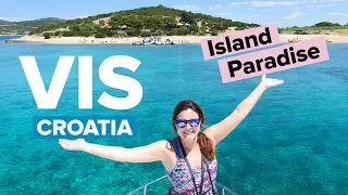VIS, Croatia. Pure Island Paradise in the Adriatic Sea.