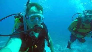 Temple Dive site in Sharm (Egypt) HD