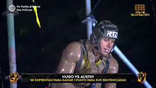 Hugo García ganó a Austin Palao en circuito extremo y lo celebró así