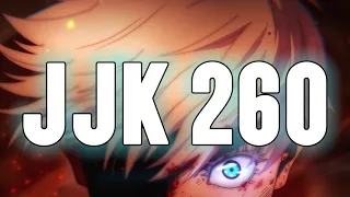 IS THIS REAL..? | JJK 260 CHAPTER REVIEW