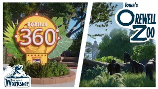 Ep.16 | 360 Degree Gorilla Exhibit! | Orewell Zoo | Planet Zoo