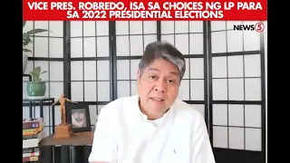 VP Robredo, isa sa choices ng LP para sa 2022 elections