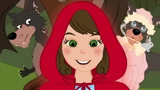 Le Petit Chaperon Rouge | dessin animé en français - conte pour enfants | version courte