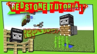 Sugar Canes 100% Drop FARM - Redstone Tutorial