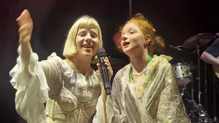 Rosie Red Sings on Stage with AURORA in Roma (Learning Disabled/Autistic Dream Come True!) 3/7/23