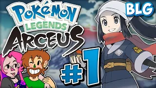 Lets Play Pokemon Legends Arceus (BLIND) - Part 1 - Space and Time