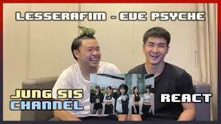 LE SSERAFIM (르세라핌) - Eve, Psyche & The Bluebeard's wife MV เพลงพร้อมวิ่งสุดๆ! [Reaction] By Jung Sis