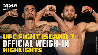 UFC Fight Island 7 Weigh-In Highlights - MMA Fighting